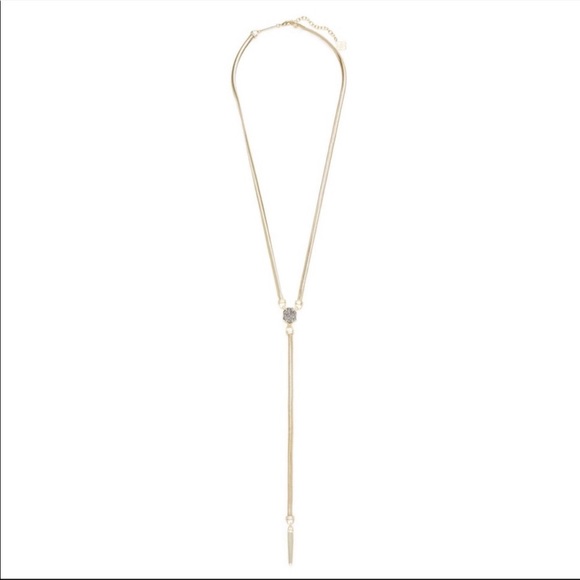 Kendra Scott Starla- gold with platinum drusy - Picture 1 of 8